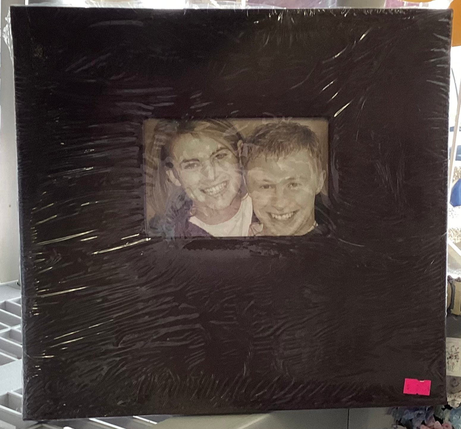 Scrapbooksrus BROWN STITCHED 2 ALBUM SET 12”X12” & 8”X8” Postbound Scrapbooks