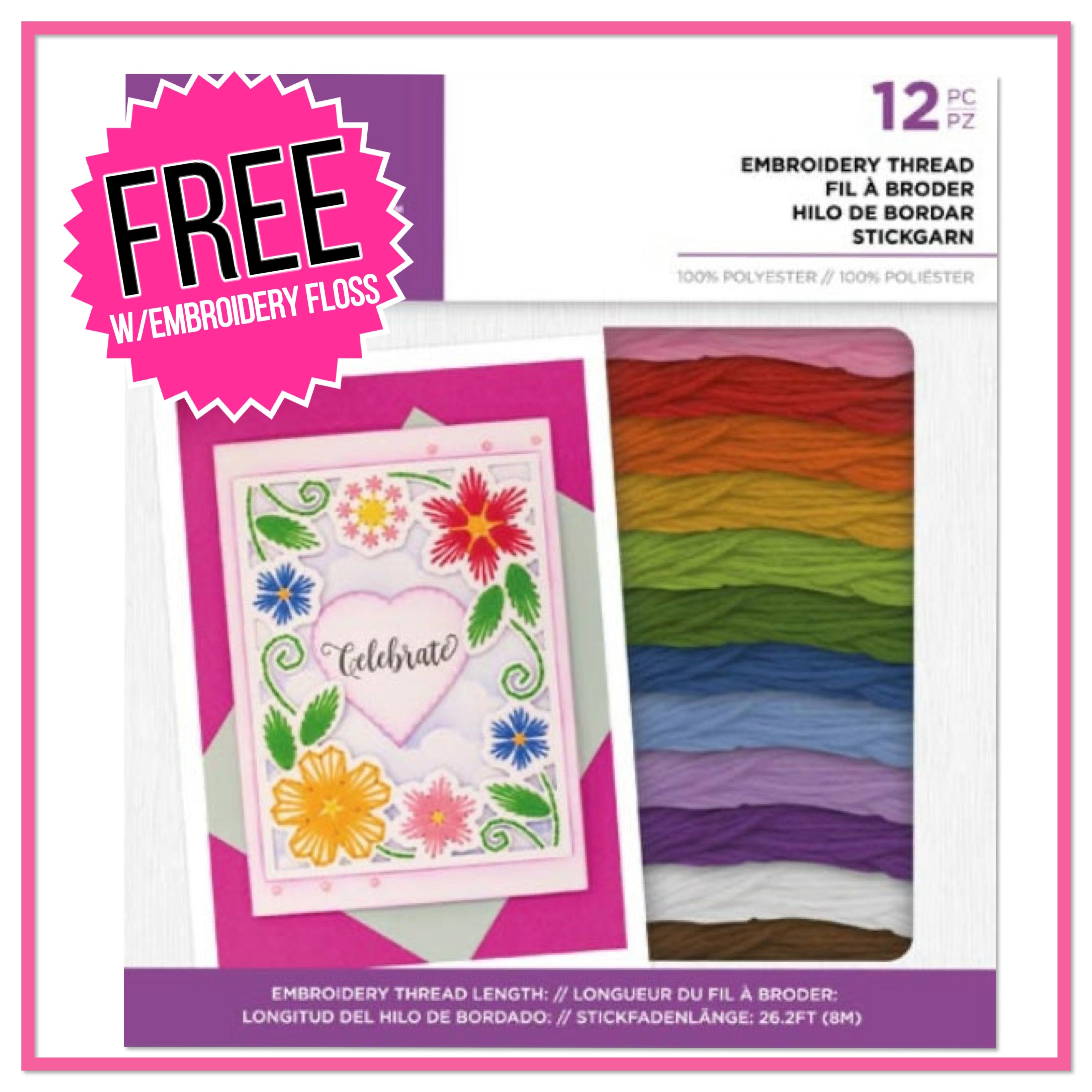 Crafters Companion SIMPLE STITCH EMBROIDERY Collection Pack