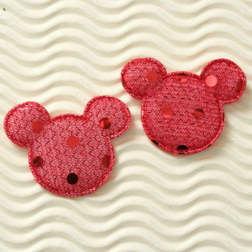 Disney MICKEY MOUSE Padded Sequin Heads