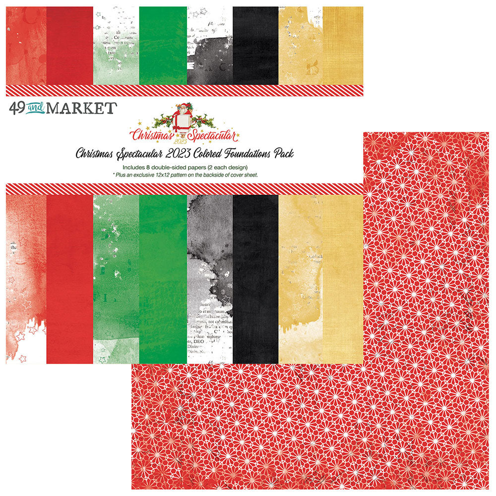 49 and Market Christmas Spectacular 2023 COLORED FOUNDATIONS Pack