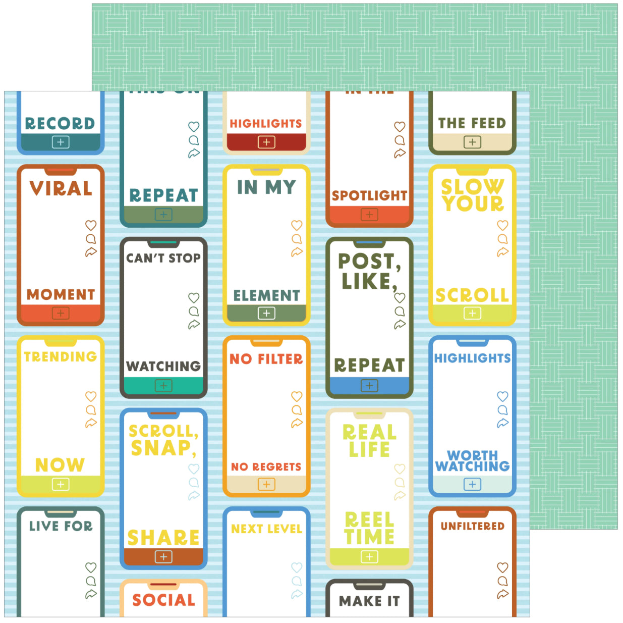 Pinkfresh Paige Evans LEGENDARY 12”X12” Paper Pack