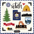 Scrapbook Customs UTAH SIGHTSEEING STICKERS 11pc
