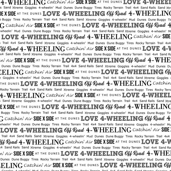 Life Is Better 4 WHEELING KIT 5pc Scrapbook Papers Stickers