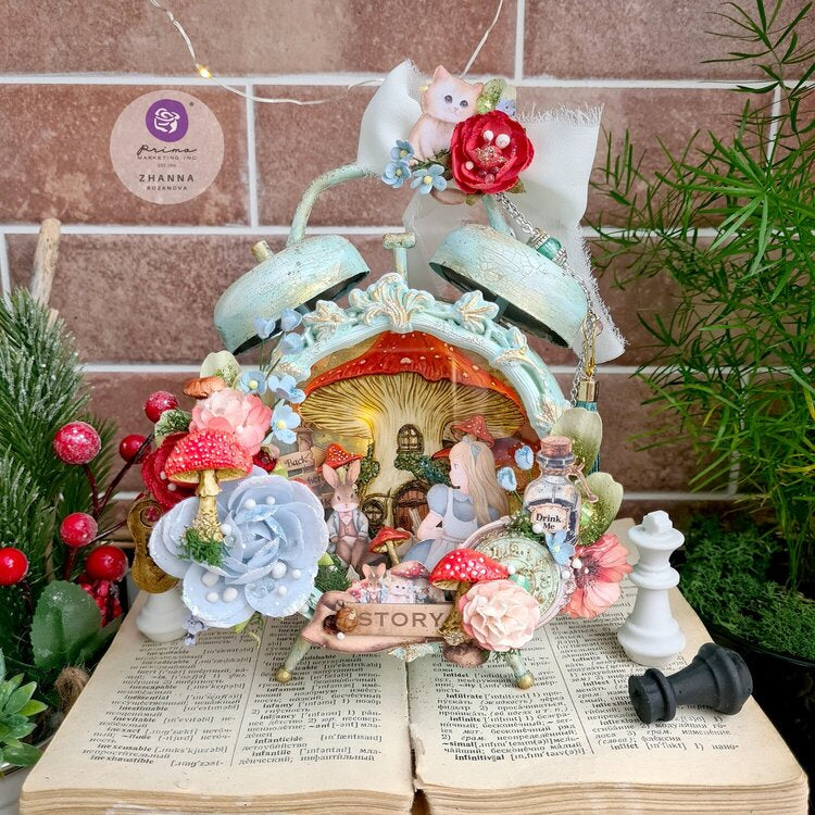 Prima RETURN TO WONDERLAND EPHEMERA Diecuts 54pc