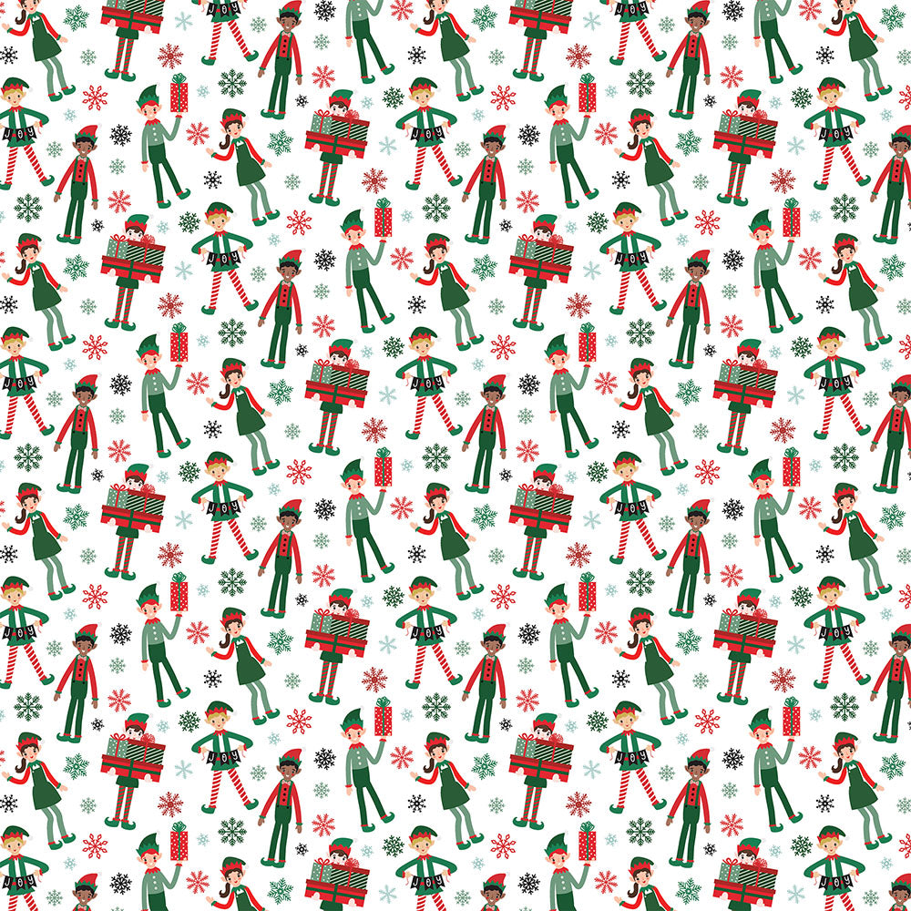 Echo Park CHRISTMAS EXPRESS 12"X12" Scrapbook Paper