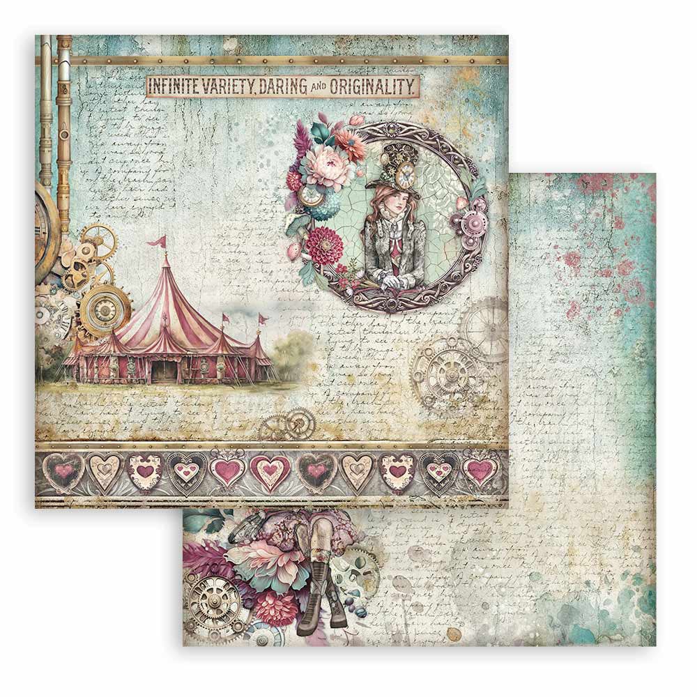 Stamperia MASTER OF MAGIC 12"X12" Scrapbook Paper Pack