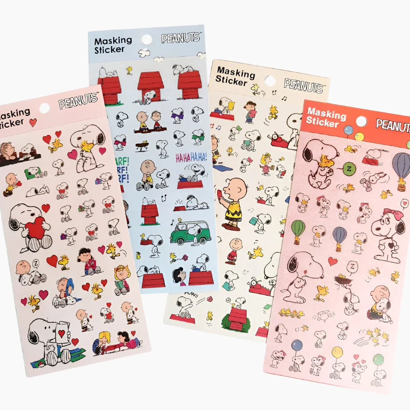 Peanuts SNOOPY Masking Stickers