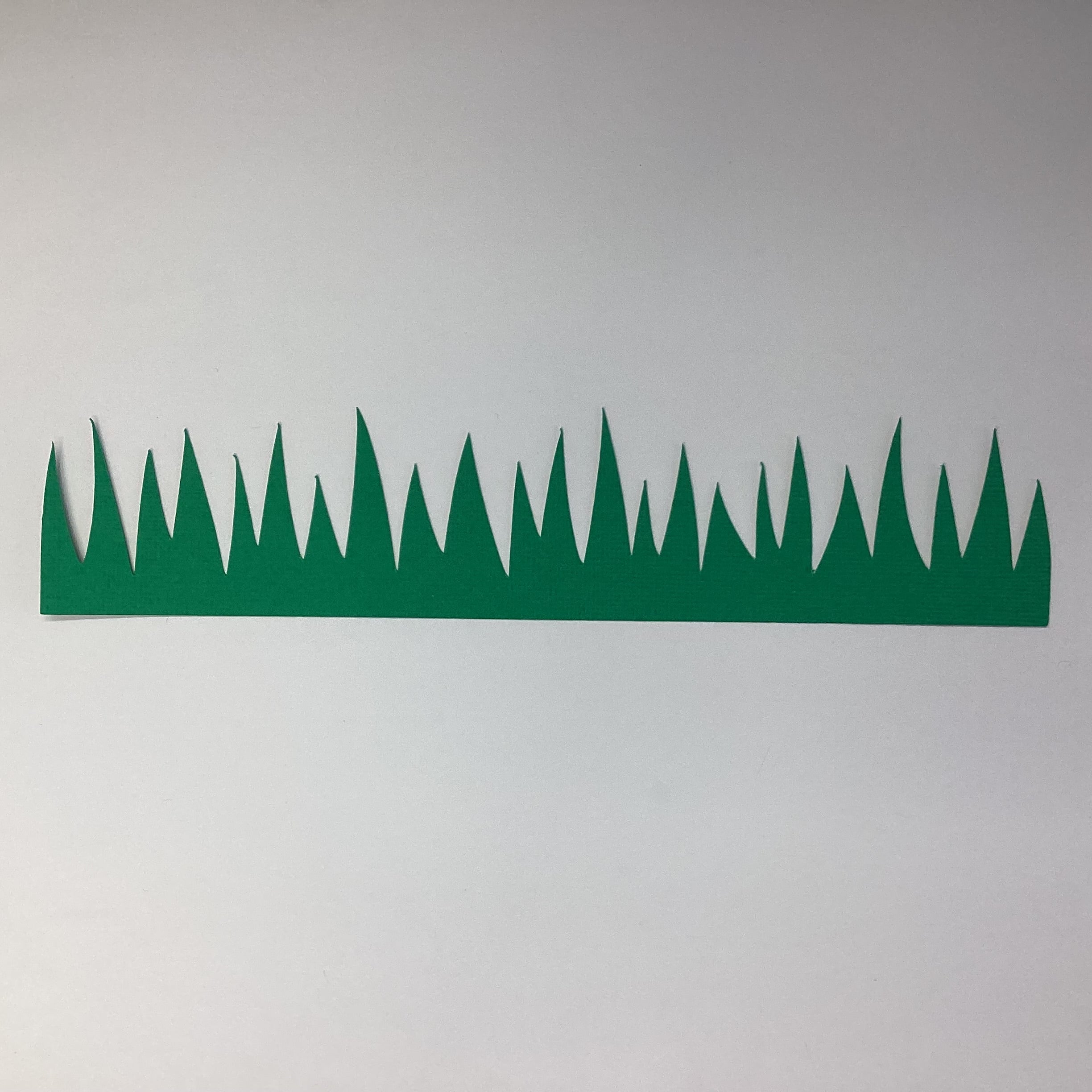 GRASS BORDER Diecut Scrapbook Embellishment