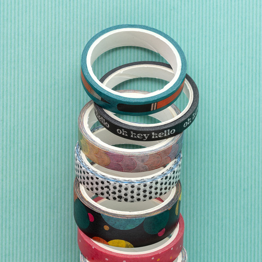 Vicki Boutin BOLD + BRIGHT Washi Tape 8pc
