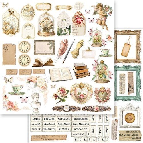 Memory Place CHERISHED ELEGANCE 12X12 Collection Paper Pack