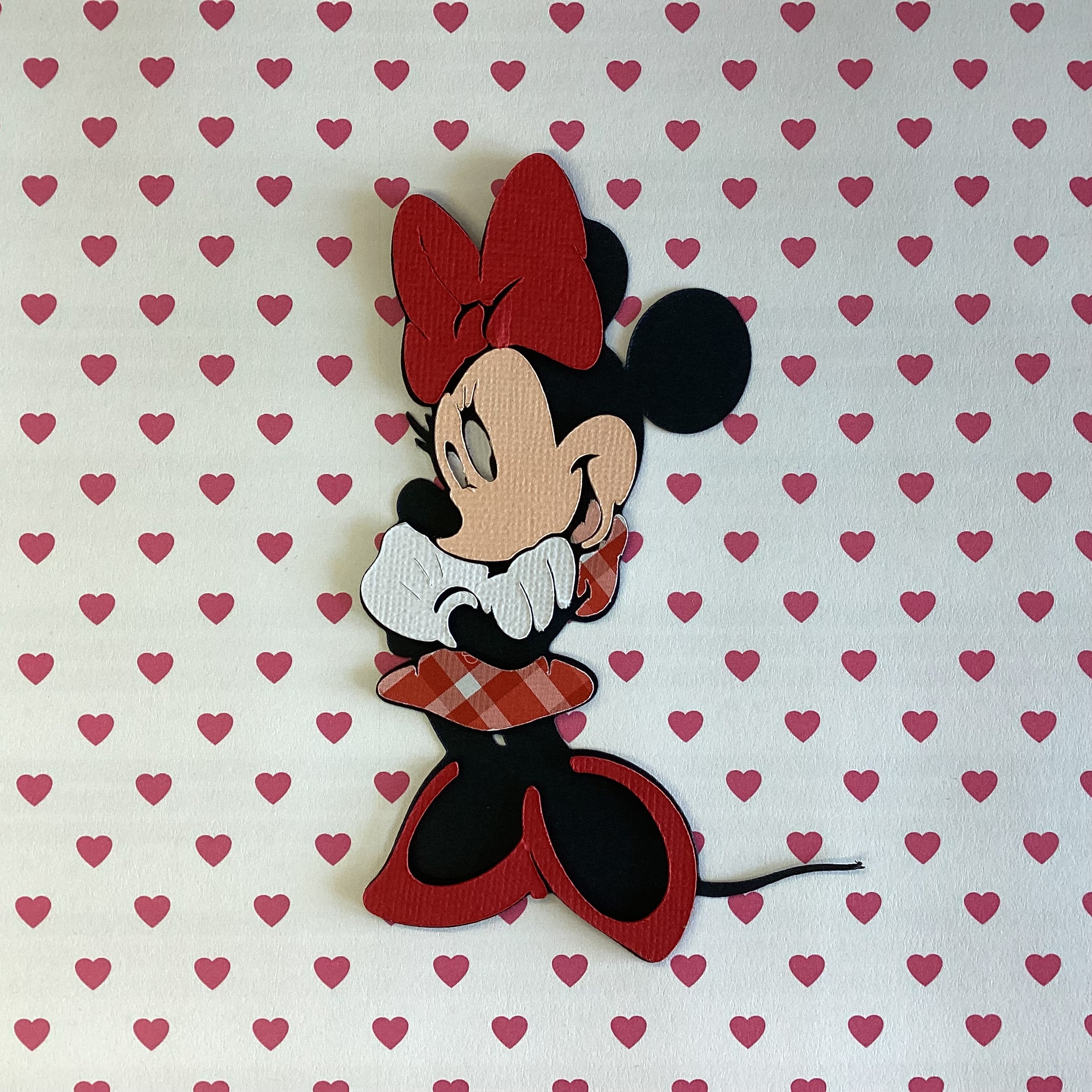 Disney Diecuts MINNIE MOUSE 3D Layered Die Cut