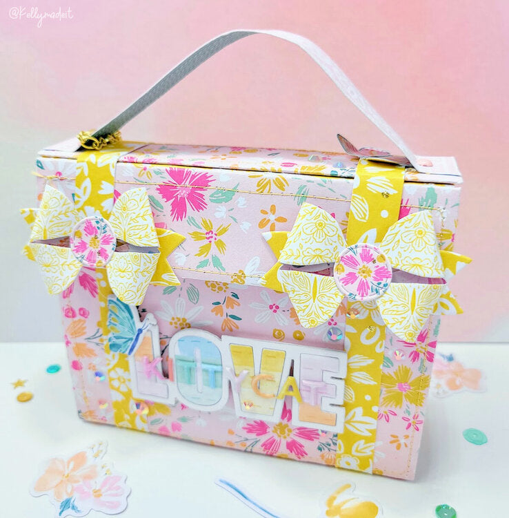 Pinkfresh Studio Happy Heart KEEP GROWING 12x12 Scrapbook Paper Scrapbooksrus Las Vegas