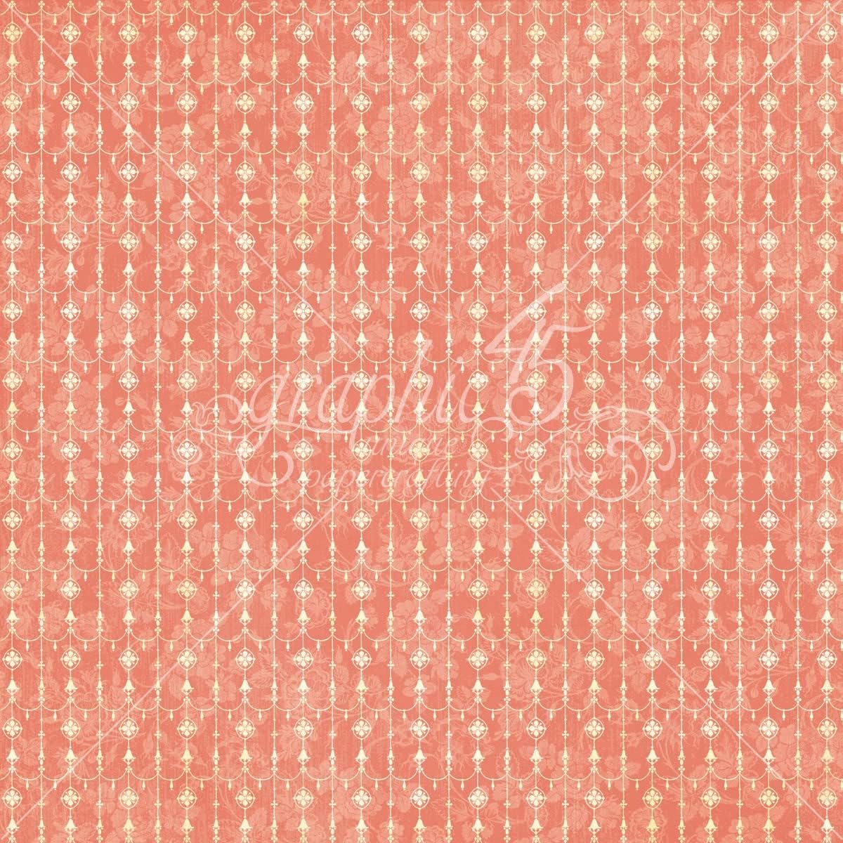 Graphic 45 MON AMOUR COLLECTOR’S EDITION 12”X12” Scrapbook Paper Pack