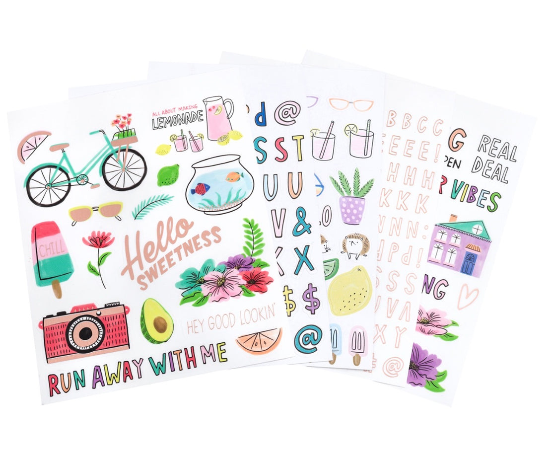 Amy Tangerine STAY SWEET Sticker Book 445pc