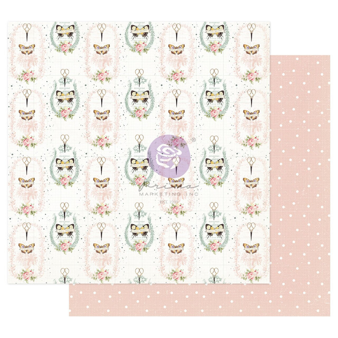 Prima MY SWEET COLLECTION 12"X12" Scrapbook Paper