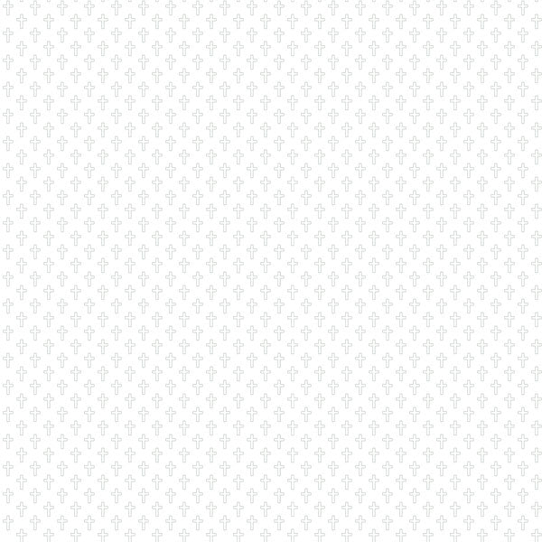 Scrapbook Customs EASTER LILY CROSSES 12X12 Scrapbook Paper