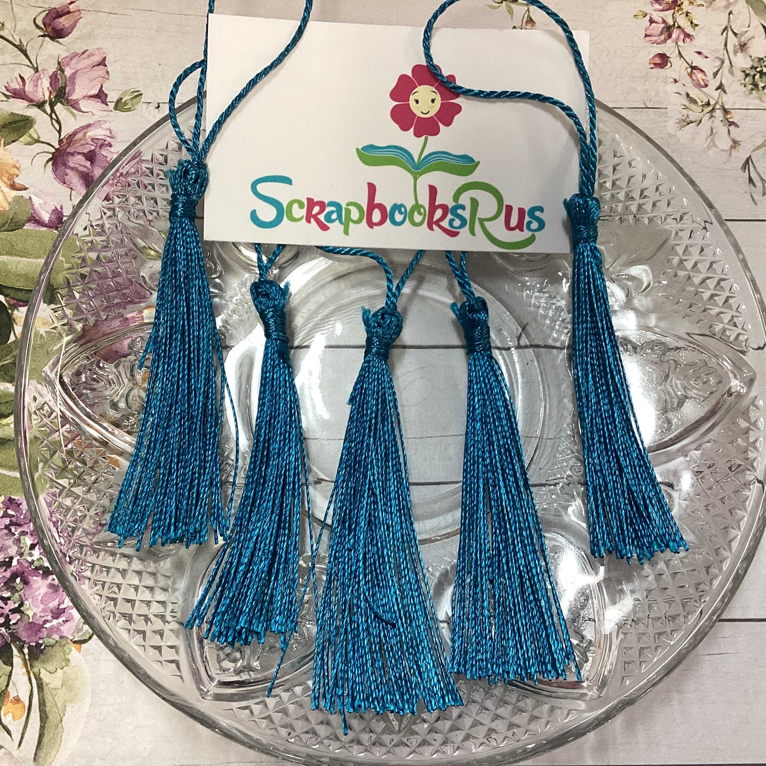 Scrapbooksrus DECORATIVE CHAINETTE TASSELS 5”