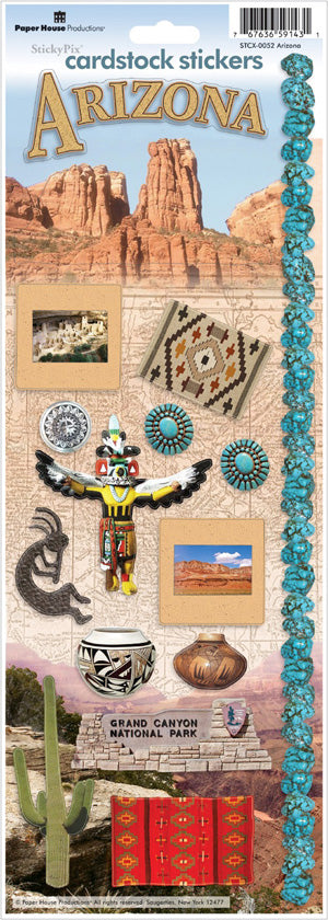Paper House GRAND CANYON Value Pack Stickers 2Sheets