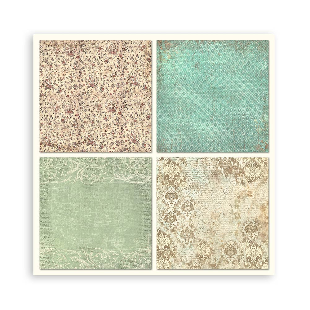Stamperia BROCANTE ANTIQUES 12"X12" Maxi Paper Pad