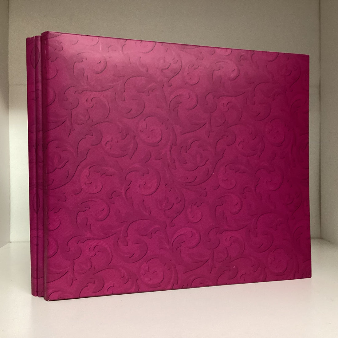 Post Bound MAGENTA VINE 6"X6" Scrapbook Memory Album