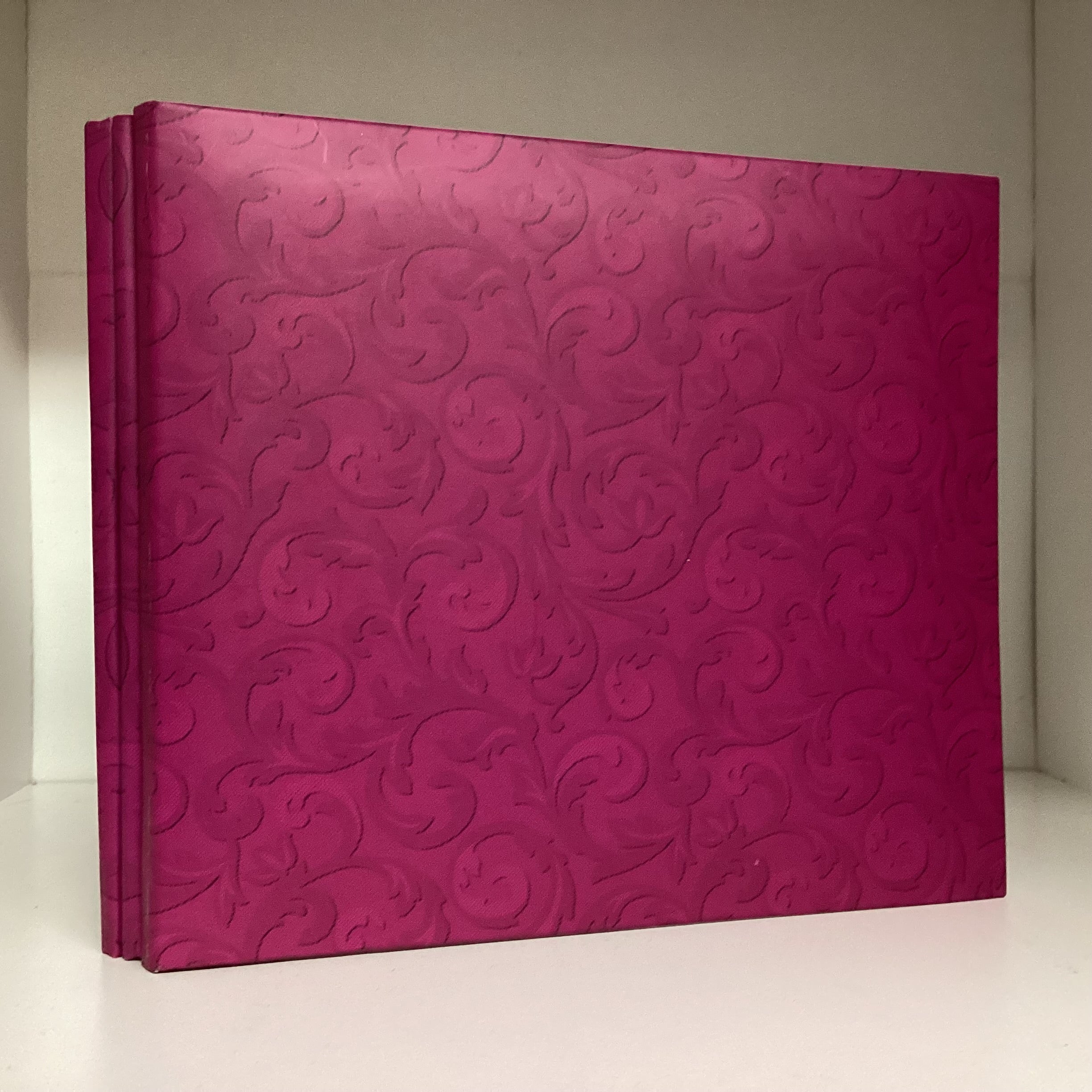 Post Bound MAGENTA VINE 6"X6" Scrapbook Memory Album