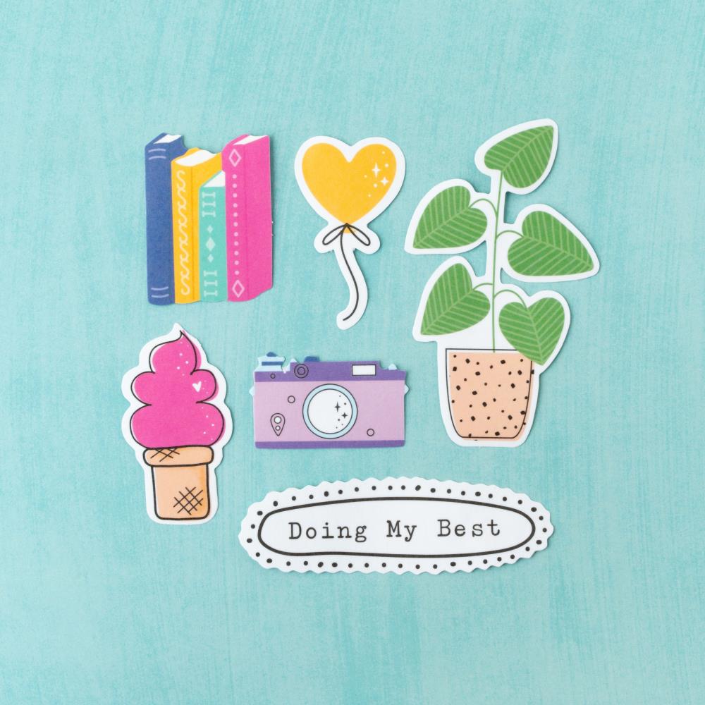 Shimelle REASONS TO SMILE Paperie Pack 210pc