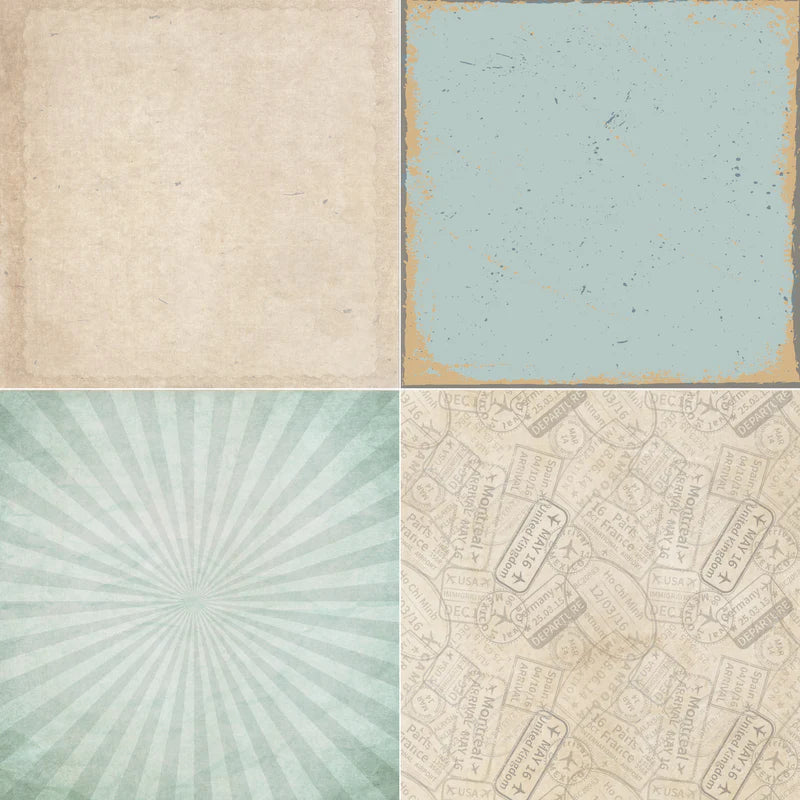 Crafters Companion MODERN MAN 8X8" Topper Pad 48 Sheets