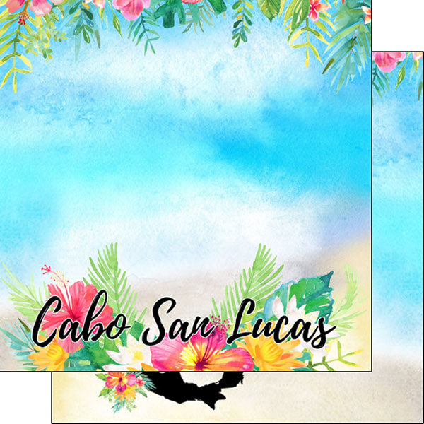 Scrapbooksrus CABO SAN LUCAS GETAWAY 12”X12” Scrapbook Kit