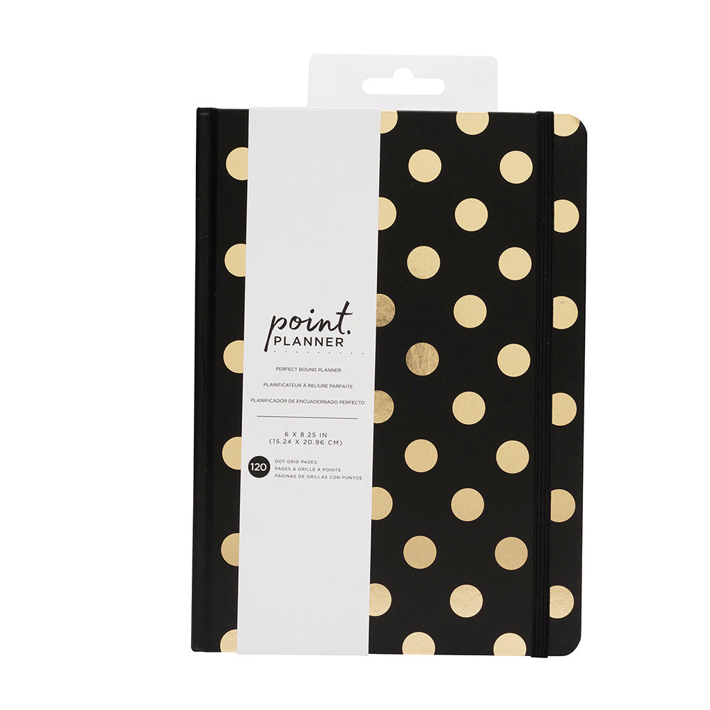Point Planner GOLD DOT A5 Perfect Bound Planner