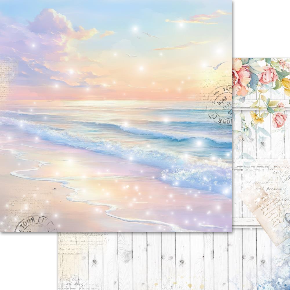 Memory Place Sunkissed Summer PARADISE FOUND 05 12X12 Scrapbook Paper