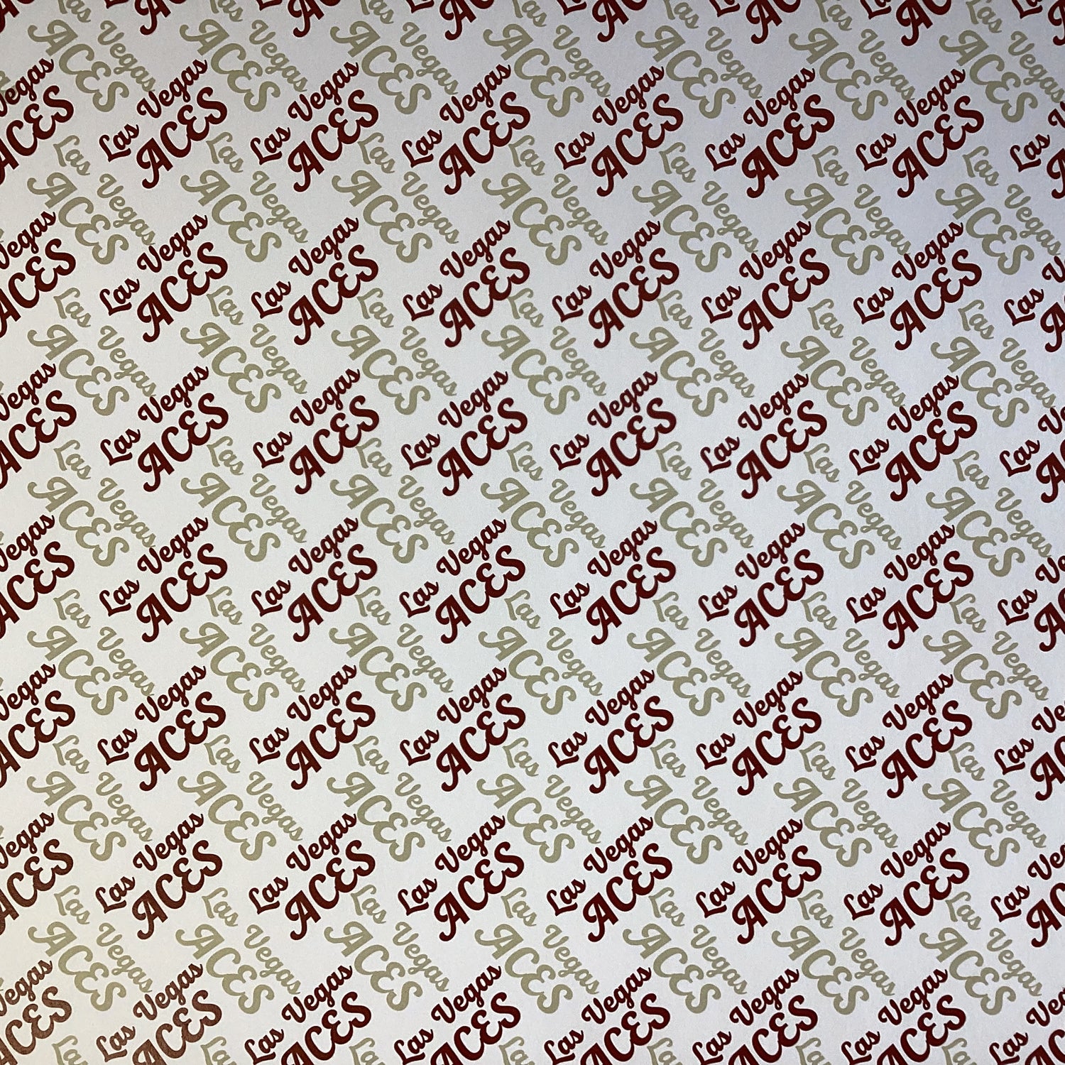 LAS VEGAS ACES DIAGONAL 12"X12" Scrapbook Customs Paper