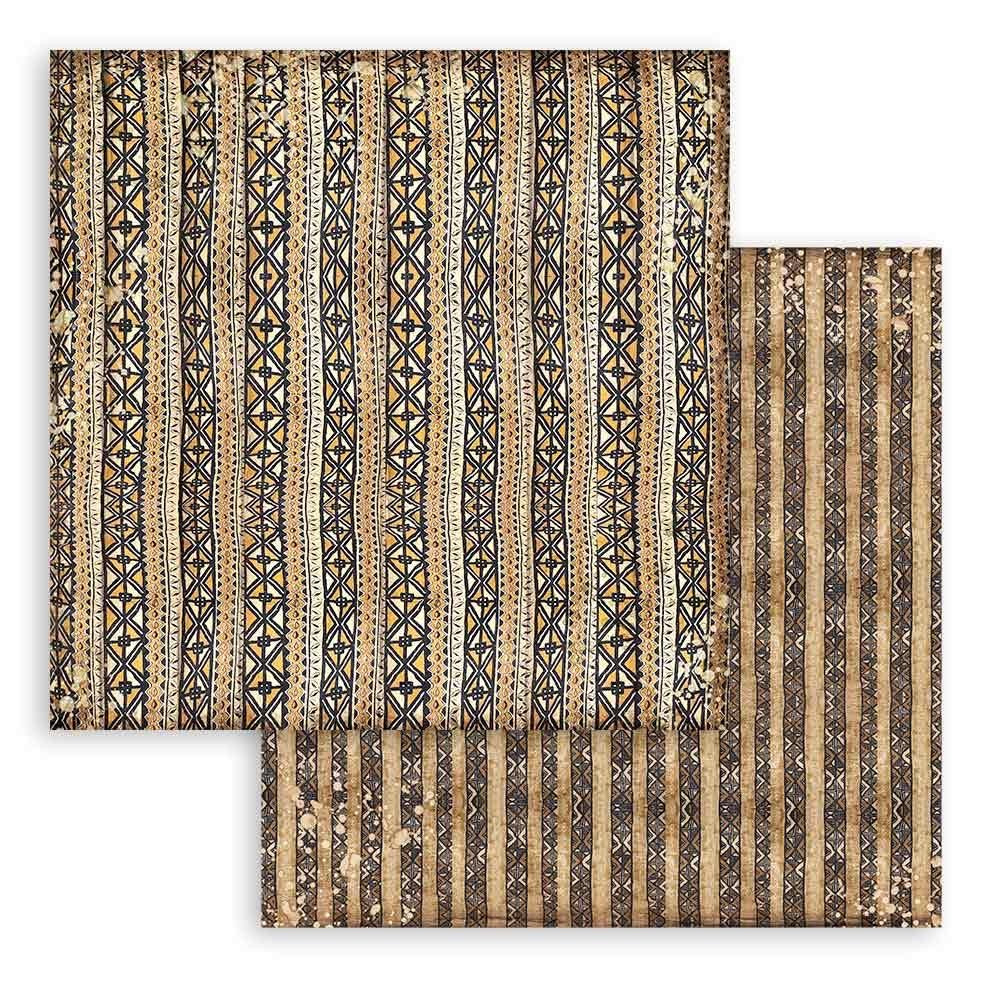 Stamperia SAVANA MAXI BACKGROUNDS 12"X12" Paper Pad