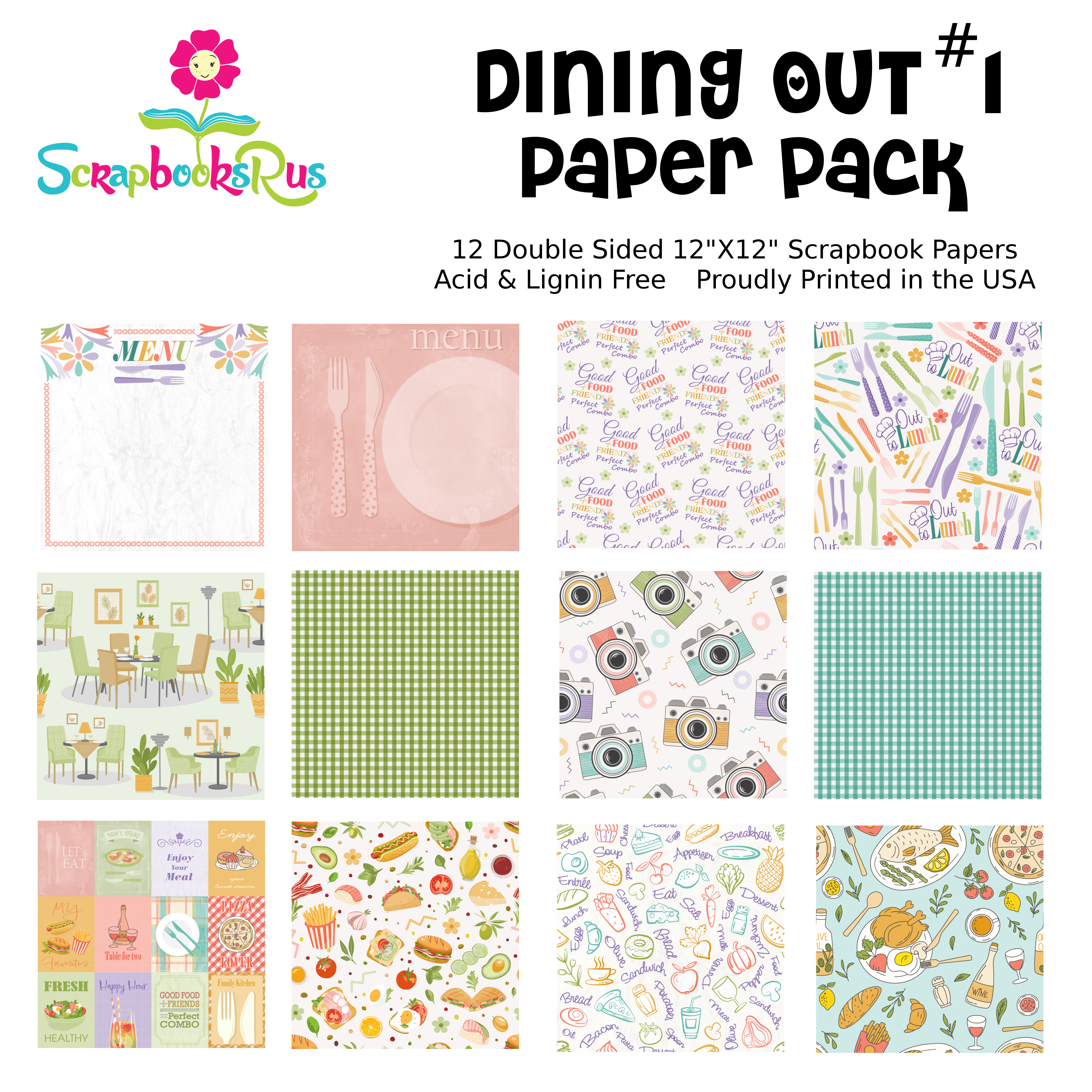 Scrapbooksrus DINING OUT
