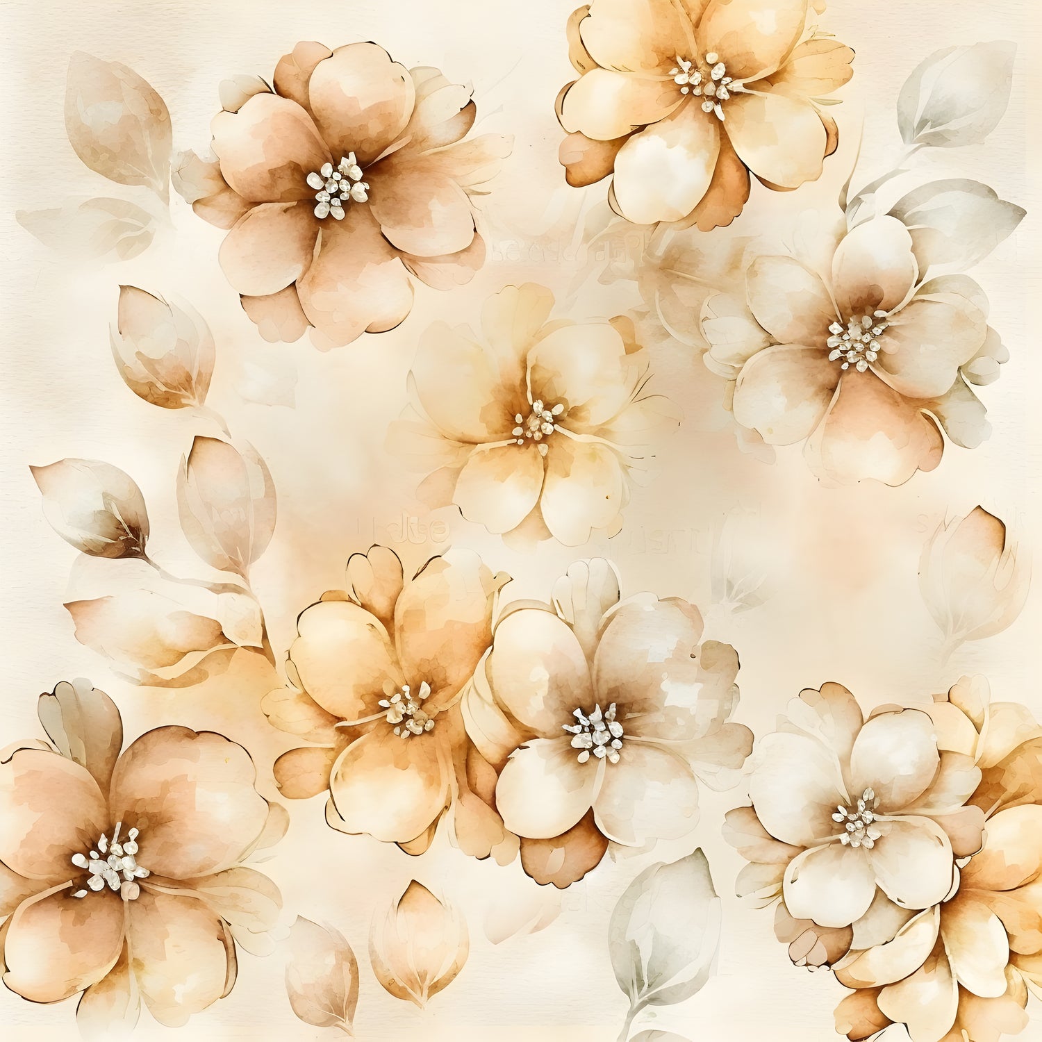 Scrapbooksrus DUSTY BOHO FLORAL PACK 12pc 12"X12" Scrapbook Paper