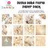Scrapbooksrus DUSTY BOHO FLORAL PACK 12pc 12"X12" Scrapbook Paper