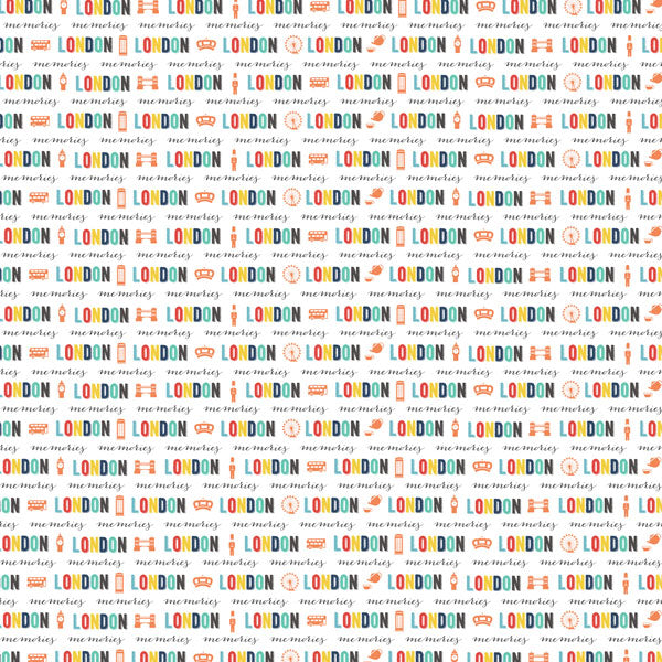 Scrapbooksrus LONDON BIG 12”X12” Scrapbook Kit