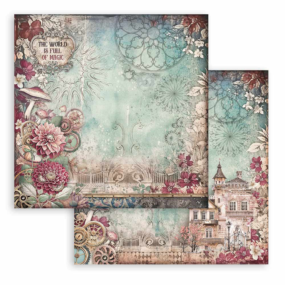 Stamperia MASTER OF MAGIC 12"X12" Scrapbook Paper Pack
