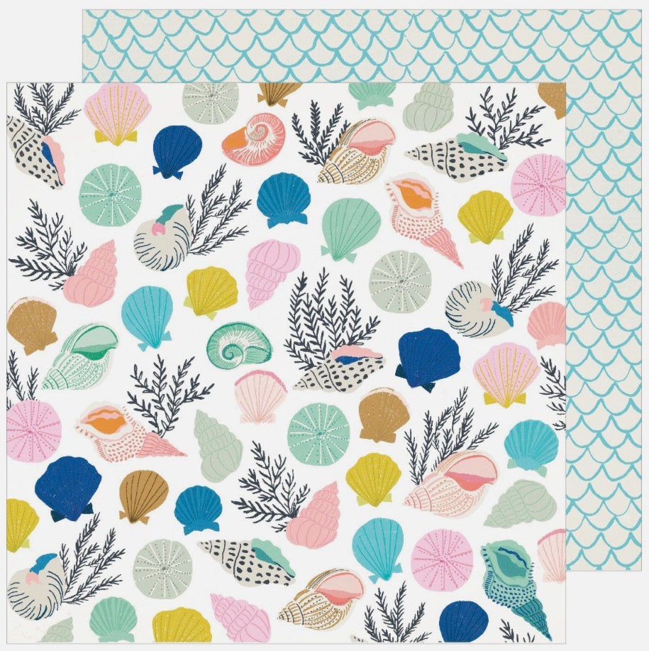 Maggie Holmes SUNNY DAYS 12"X12" Scrapbook Paper