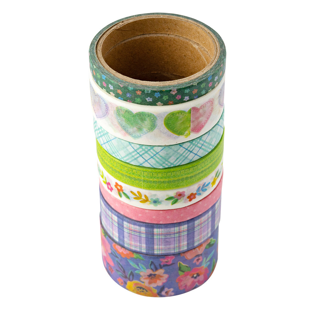 Paige Evans BLOOMING WILD Washi Tape 8 Rolls