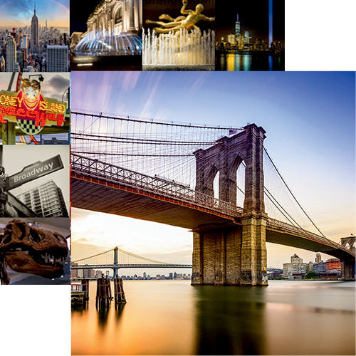 Reminisce NEW YORK 12"X12" Scrapbook Kit 9pc