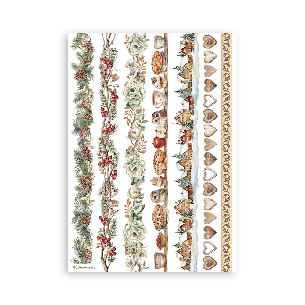 Stamperia THE OWL’S HOUSE WASHI PAD 8 Sheets