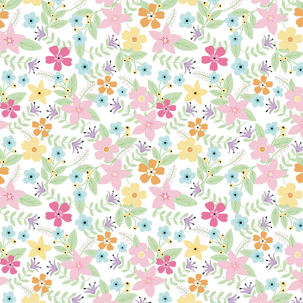 Echo Park EASTER BASKET 12”X12” Scrapbook Paper