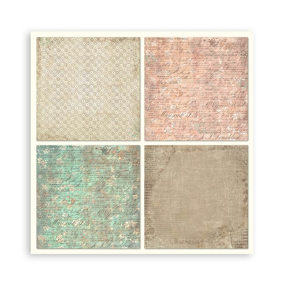 Stamperia BROCANTE ANTIQUES 12"X12" Maxi Paper Pad