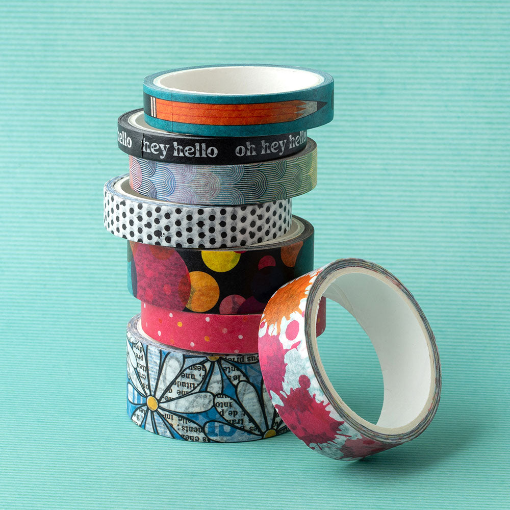 Vicki Boutin BOLD + BRIGHT Washi Tape 8pc