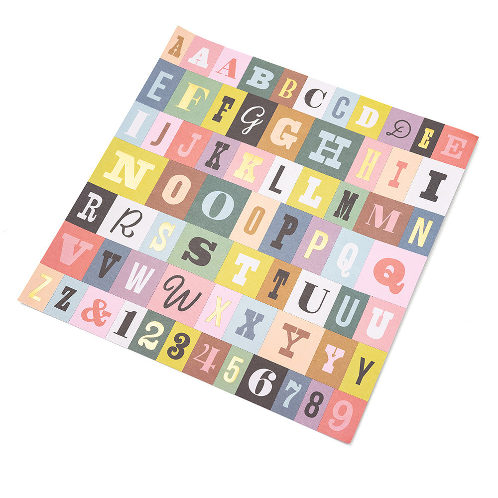 Maggie Holmes MARKET SQUARE 12"X12" Perforated Cardstock