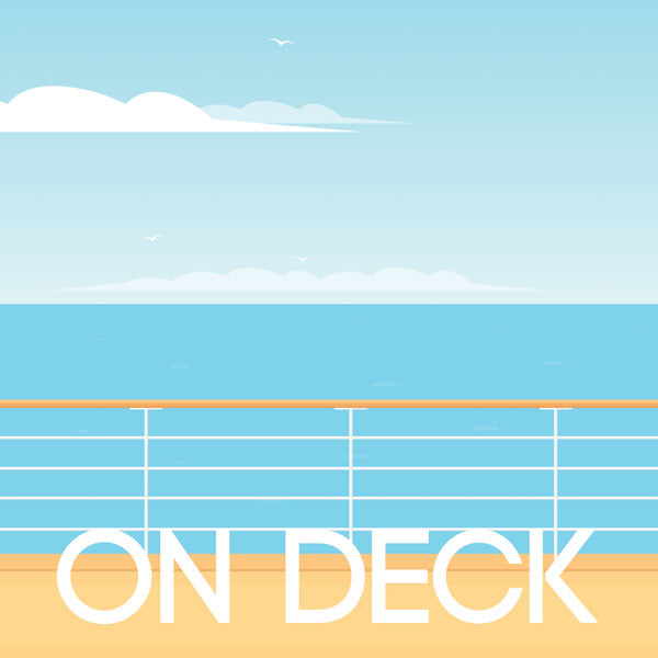 CRUISE ON DECK PAPER PACK 12"X12" Scrapbook Papers 6 Sheets
