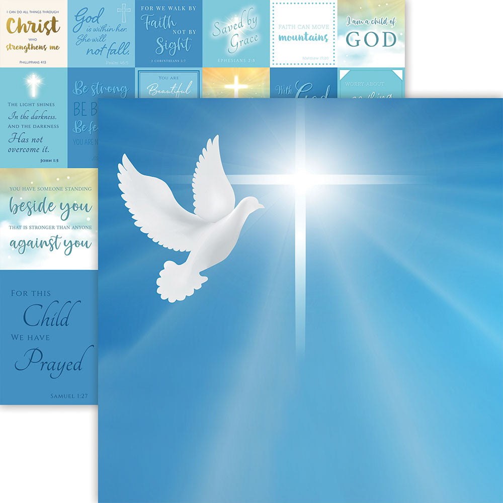 Reminisce FAITH 12"X12" Scrapbook Kit 9pc