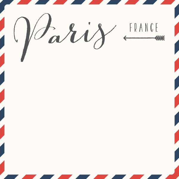 Scrapbooksrus PARIS MEMORIES 12”X12” Scrapbook Kit