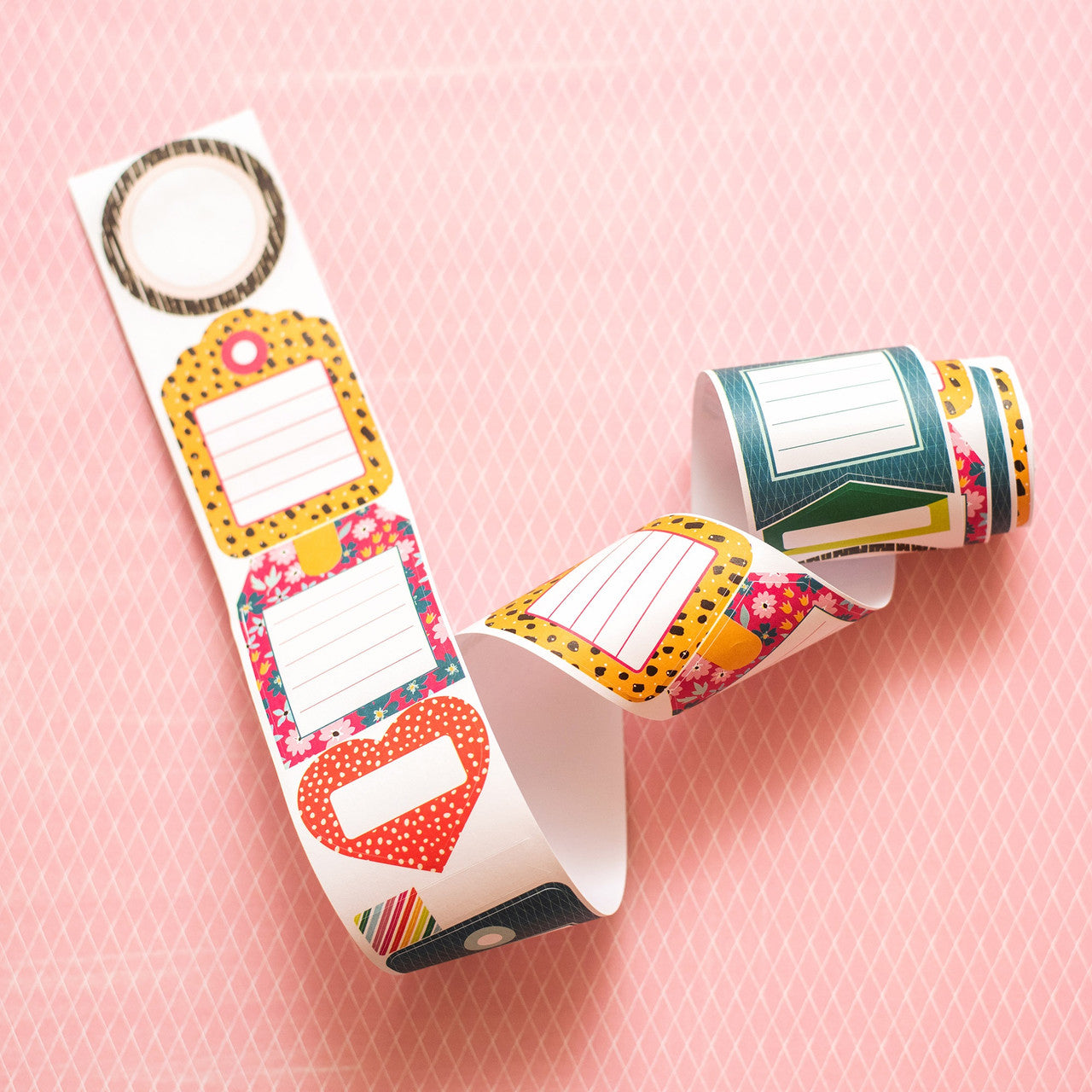 Amy Tangerine BRAVE & BOLD Sticker Roll 5yd