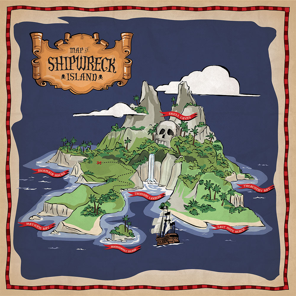 Carta Bella PIRATES 12"X12" Scrapbook Paper